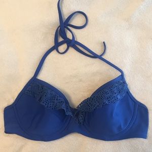 Hollister Ruffle Swim Top